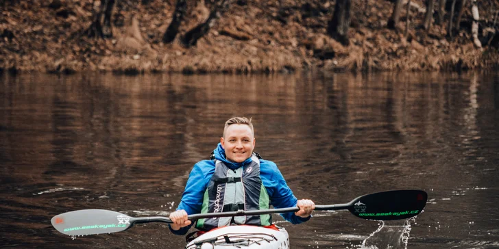 Seakayaking na Mlýnici i Jizeře: intenzivní kurz na jeden nebo dva dny či program šitý na míru