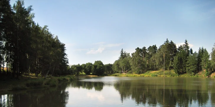 Až třídenní povolenka na rybaření na soukromém rybníku na Vysočině