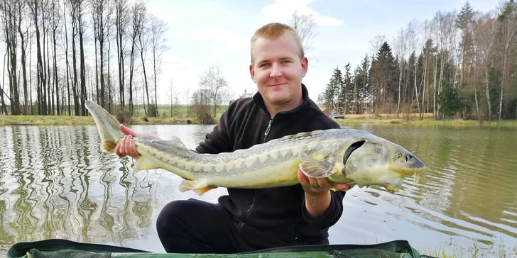 Až třídenní povolenka na rybaření na soukromém rybníku na Vysočině