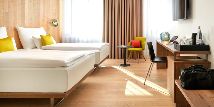 V páru či s rodinou za krásami Brna: designový hotel, snídaně i večeře