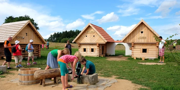 Celý den v přírodním parku Zeměráj: nevšední zážitky, až 100 různých her