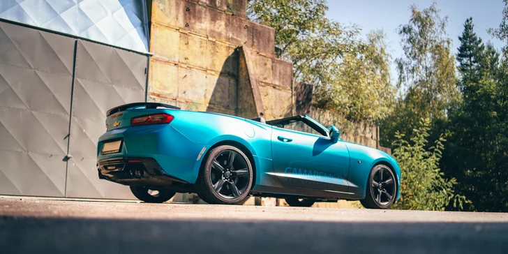 Jízda v Chevroletu Camaro Convertible: spolujízda, řízení i zapůjčení