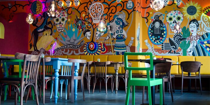Otevřený voucher do mexické restaurace s mexickým šéfkuchařem v centru Liberce