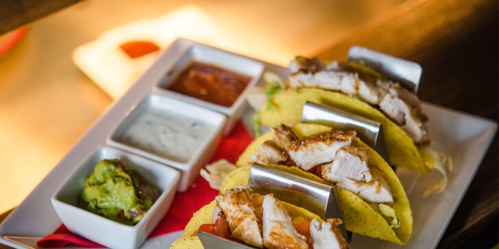 Otevřený voucher do mexické restaurace s mexickým šéfkuchařem v centru Liberce