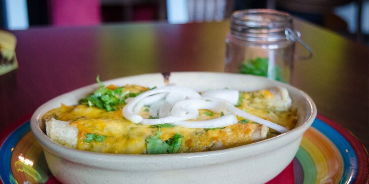 Mexiko v centru Liberce: otevřený voucher na 500 či 1000 Kč do restaurace s mexickým šéfkuchařem