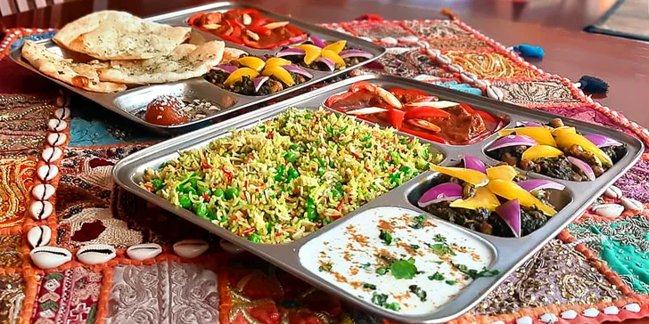 Voucher do indické restaurace na 400 Kč: masové i vege chody, polévky, jemné či pálivé omáčky