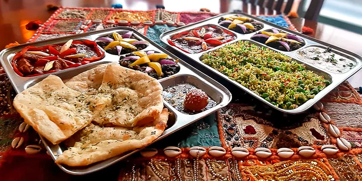 Voucher do indické restaurace na 400 Kč: masové i vege chody, polévky, jemné či pálivé omáčky