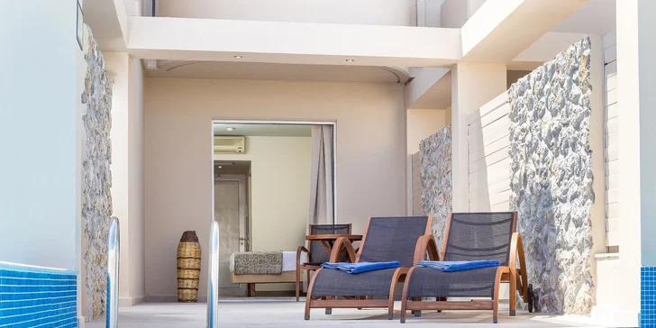 Letecky na Rhodos: 3* resort na klidném místě s aquaparkem a all inclusive