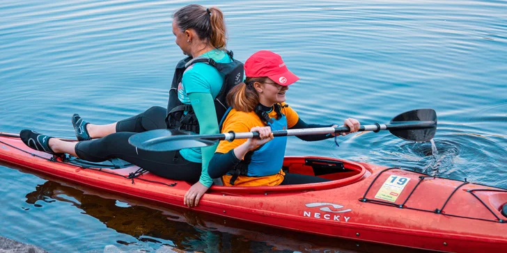 Seakayaking na Mlýnici i Jizeře: intenzivní kurz na jeden nebo dva dny či program šitý na míru