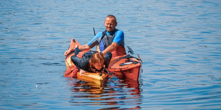 Seakayaking na Mlýnici i Jizeře: intenzivní kurz na jeden nebo dva dny či program šitý na míru