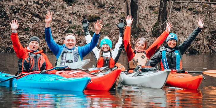 Seakayaking na Mlýnici i Jizeře: intenzivní kurz na jeden nebo dva dny či program šitý na míru