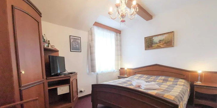 Odpočinek v klidné části Mariánských Lázní: hotel s polopenzí i s wellness procedurami