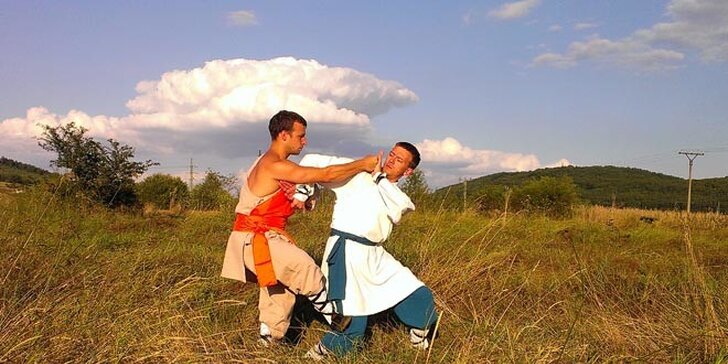 Měsíční kurz bojového umění Shaolin Kung fu v Berouně