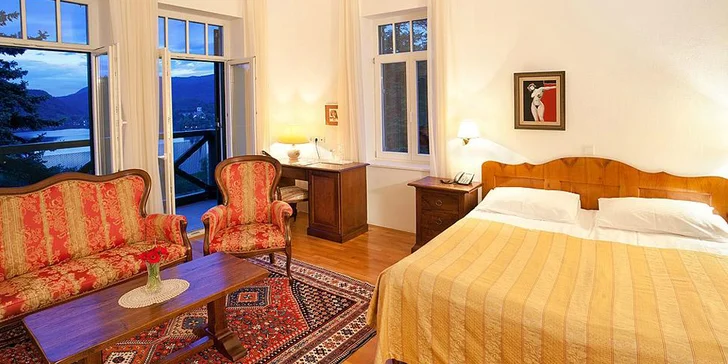 Dovolená ve slovinském Bledu: 4* hotel se snídaní a wellness, 200 metrů od jezera