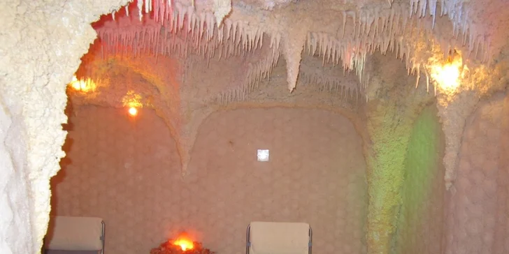 Zdravý relax v solné jeskyni Relax Herink - 3 varianty vstupného