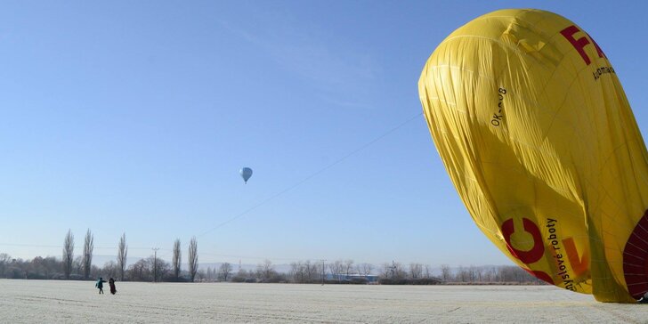 Dotkněte se nebe: let horkovzdušným balónem ve dvou i ve skupince