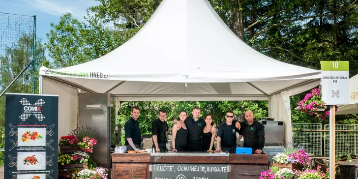 Den plný jídla: dvoudenní vstup na Prima Fresh Festival v Pardubicích pro 2 osoby