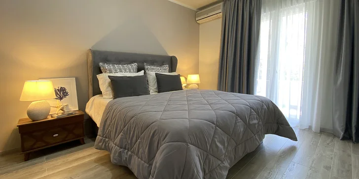 Letní dovolená v Černé Hoře: 4* apartmány s bazénem, 150 metrů od pláže
