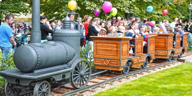 Skvělá zábava pro nejmenší: 16 jízd v dětském vláčku na Žofíně vč. svačiny