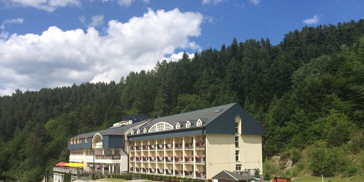 Moderní hotel na okraji Slovenského ráje: polopenze, bazén i wellness
