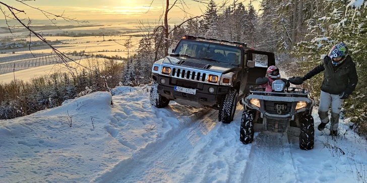 15 až 60 minut adrenalinu: jízda s instruktorem v Hummer H2