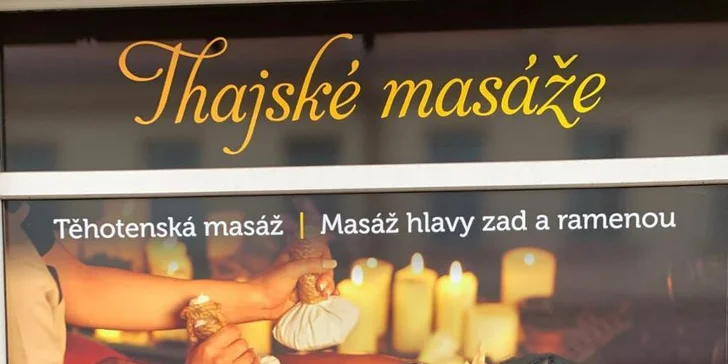 Uvolňující thajská nebo olejová masáž v délce 60 nebo 90 minut