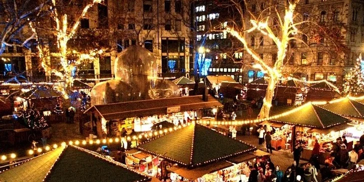 Kouzelná sobota na vánočních trzích v Budapešti