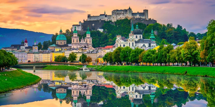 Vyjeďte si do Salcburku: Hohensalzburg, Hellbrunn, zahrady Mirabell i zoo