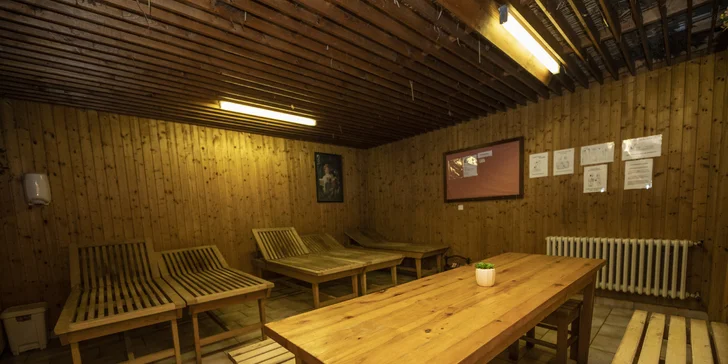 Veřejná sauna v centru města: vstup pro 1 nebo 2 osoby na 180 minut i permanentka