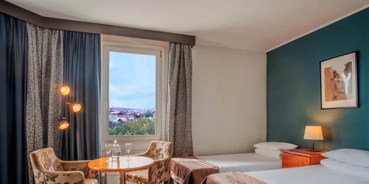 4* trendy hotel se snídaní i obědem u Emanuela Ridiho: blízko zoo, skvělá dostupnost do centra