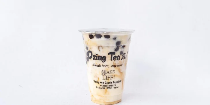 Osvěžující nápoj pro jednoho: bubble tea, džusy i ledová káva, objem 0,3 nebo 0,5 l