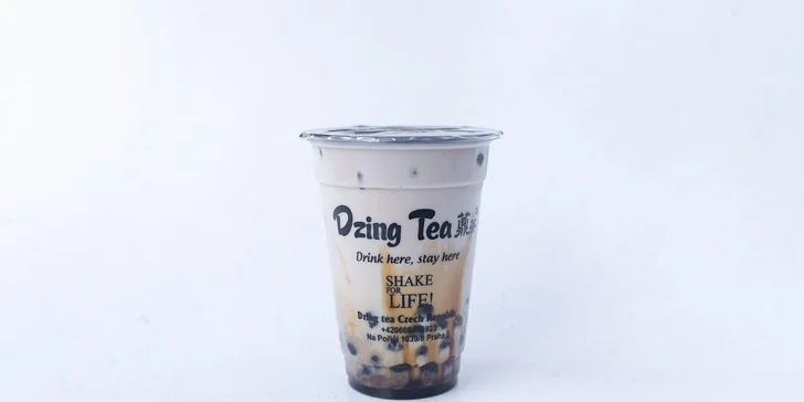 Osvěžující nápoj pro jednoho: bubble tea, džusy i ledová káva, objem 0,3 nebo 0,5 l