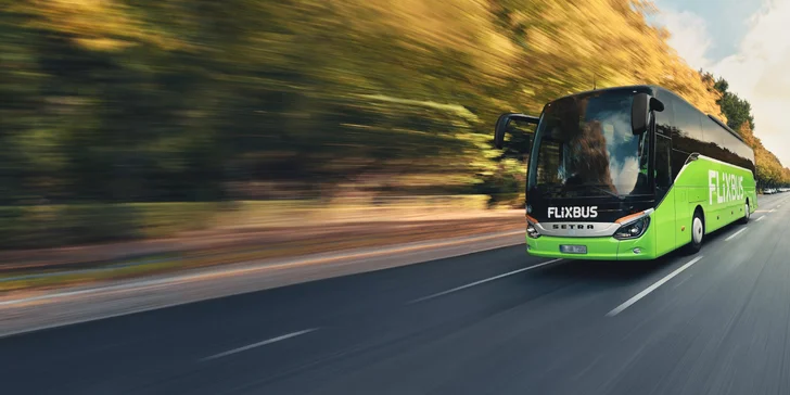 FlixBusem po ČR i Evropě: 10–15% sleva na spoje jedoucí přes ČR