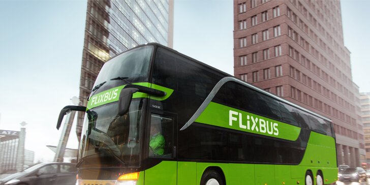 FlixBusem po ČR i Evropě: 15% sleva na vnitrostátní linky a 10% sleva na mezinárodní linky jedoucí přes ČR