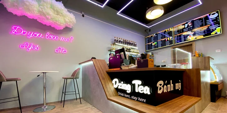 Osvěžující nápoj pro jednoho: bubble tea, džusy i ledová káva, objem 0,3 nebo 0,5 l