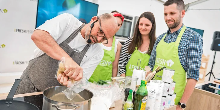 Den plný jídla: dvoudenní vstup na Prima Fresh Festival v Pardubicích pro 2 osoby