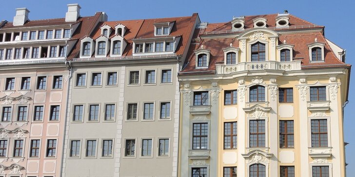 4* dovolená v Drážďanech: ubytování se snídaněmi i bez stravy, hotel přímo v centru města