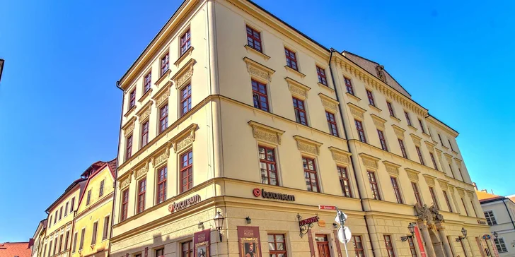 Pobyt v moderních apartmánech v centru Hradce Králové i se snídaní