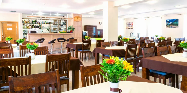 Orava s polopenzí: wellness a pobyt v apartmánu pro dvě děti do 14,9 let zdarma