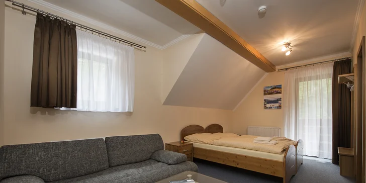 Orava s polopenzí: wellness a pobyt v apartmánu pro dvě děti do 14,9 let zdarma