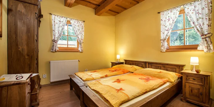 Dovolená na Oravě pro pár i rodinu: polopenze, wellness i zapůjčení kol