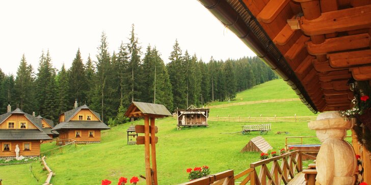 Pravá slovenská wellness dovolená v panenském horském prostředí
