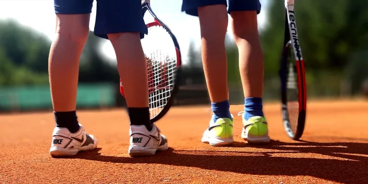 Pronájem tenisového kurtu v Brně v nádherné přírodě: 1–2 hodiny pro 2 os.