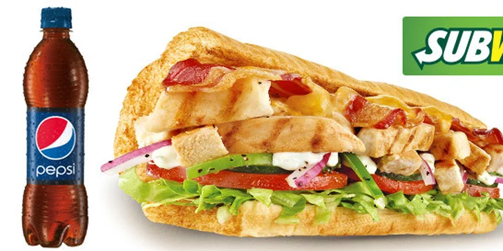 Libovolný sendvič a nápoj ze Subway Zelný trh