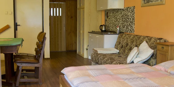 Až 15 dní v Peci pod Sněžkou: apartmán s kuchyňkou, snídaně a výlety