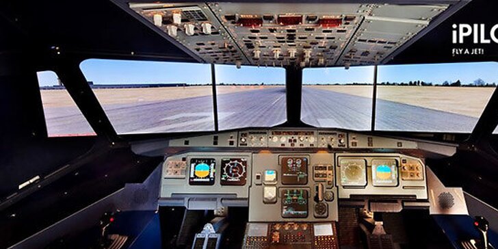 Pilotování nejznámějších dopravních letounů – realistický zážitek na simulátoru