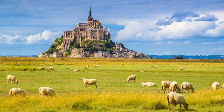 Osmidenní zájezd do Francie s průvodcem a ubytováním: La Manche, Paříž, Mont St. Michel i Versailles