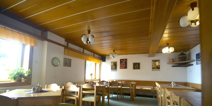 Aktivní pobyt v Krkonoších: hotel přímo na sjezdovce Vyhlídka, polopenze