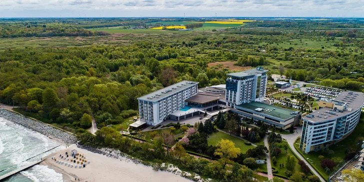 Báječný odpočinek v Polsku: hotel u moře, polopenze a neomezený wellness