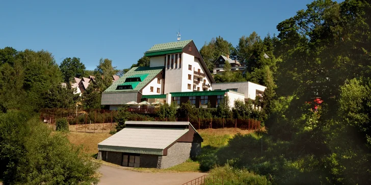 Až 15denní relax v Orlických horách: snídaně či polopenze i wellness